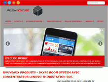 Tablet Screenshot of meltingicecube.com